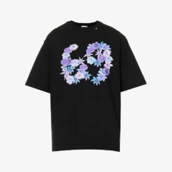 Graphic-print Relaxed-fit Cotton-jersey T-shirt