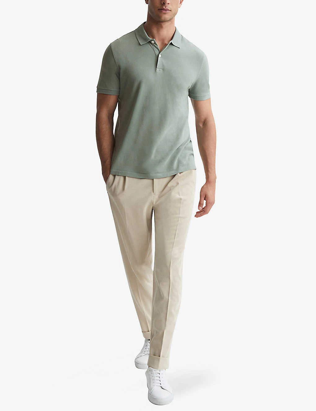 Reiss Puro Slim-fit Cotton Polo Shirt - Image 2