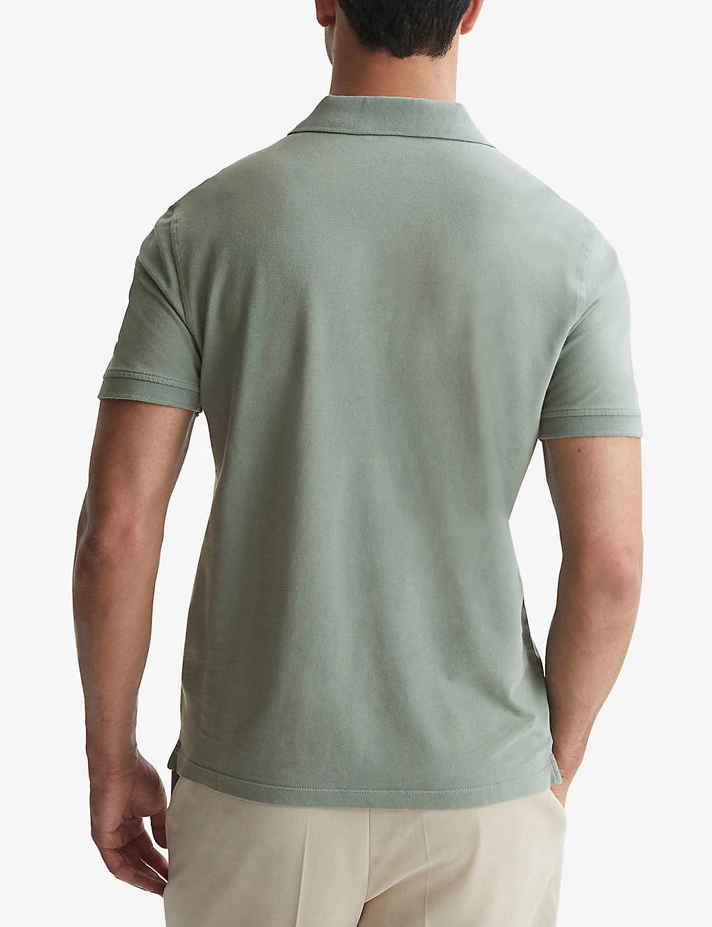 Reiss Puro Slim-fit Cotton Polo Shirt - Image 4