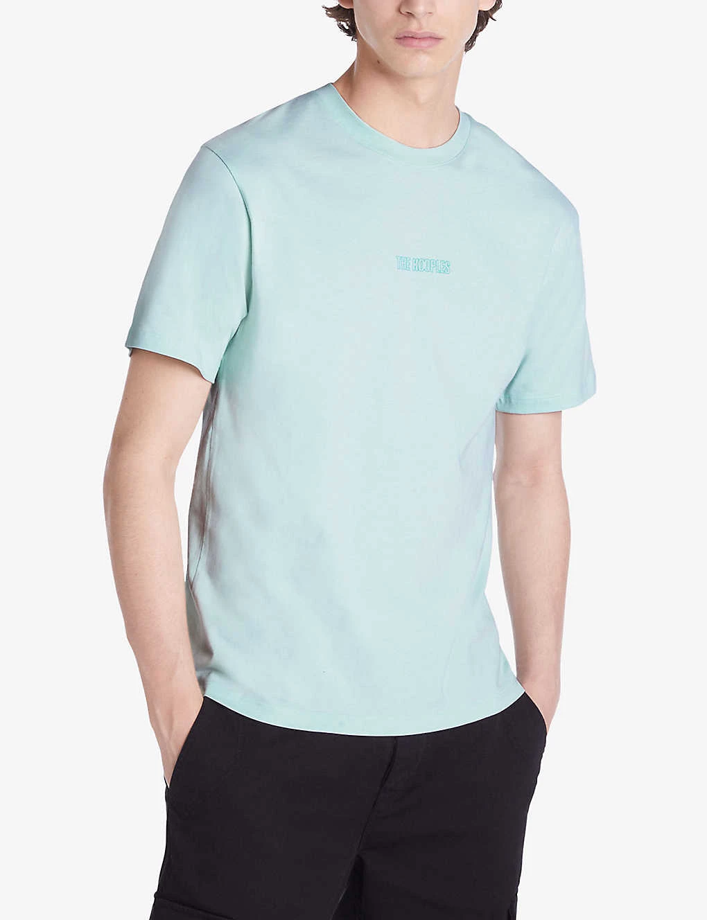 THE KOOPLES Logo-embroidered Short-sleeve Cotton T-shirt - Image 3