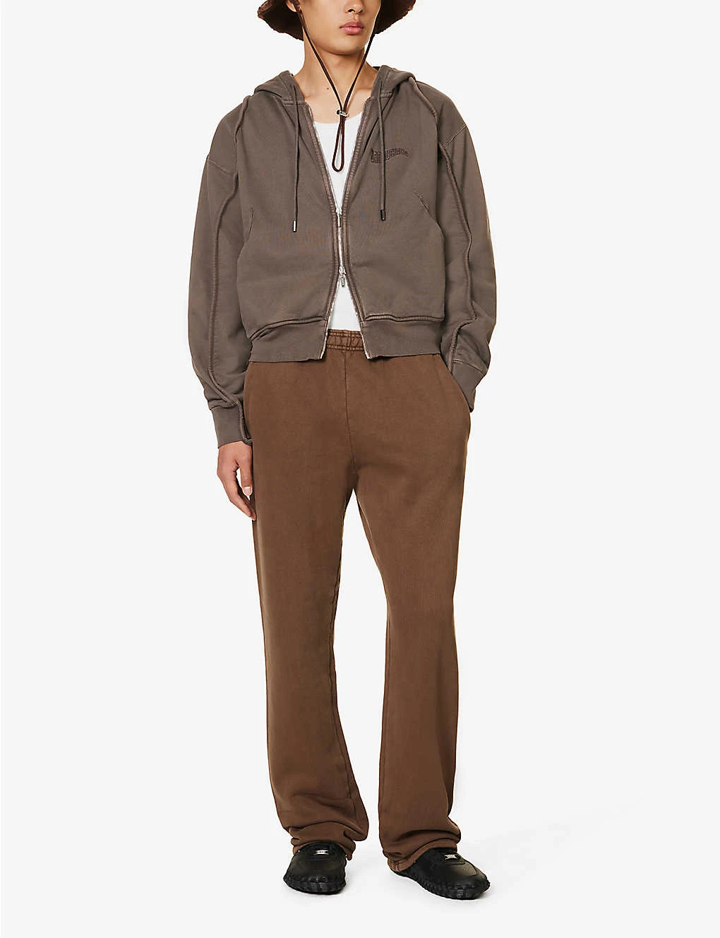 Jacquemus Le Sweater Camargue Organic Cotton-jersey Hoody - Image 2