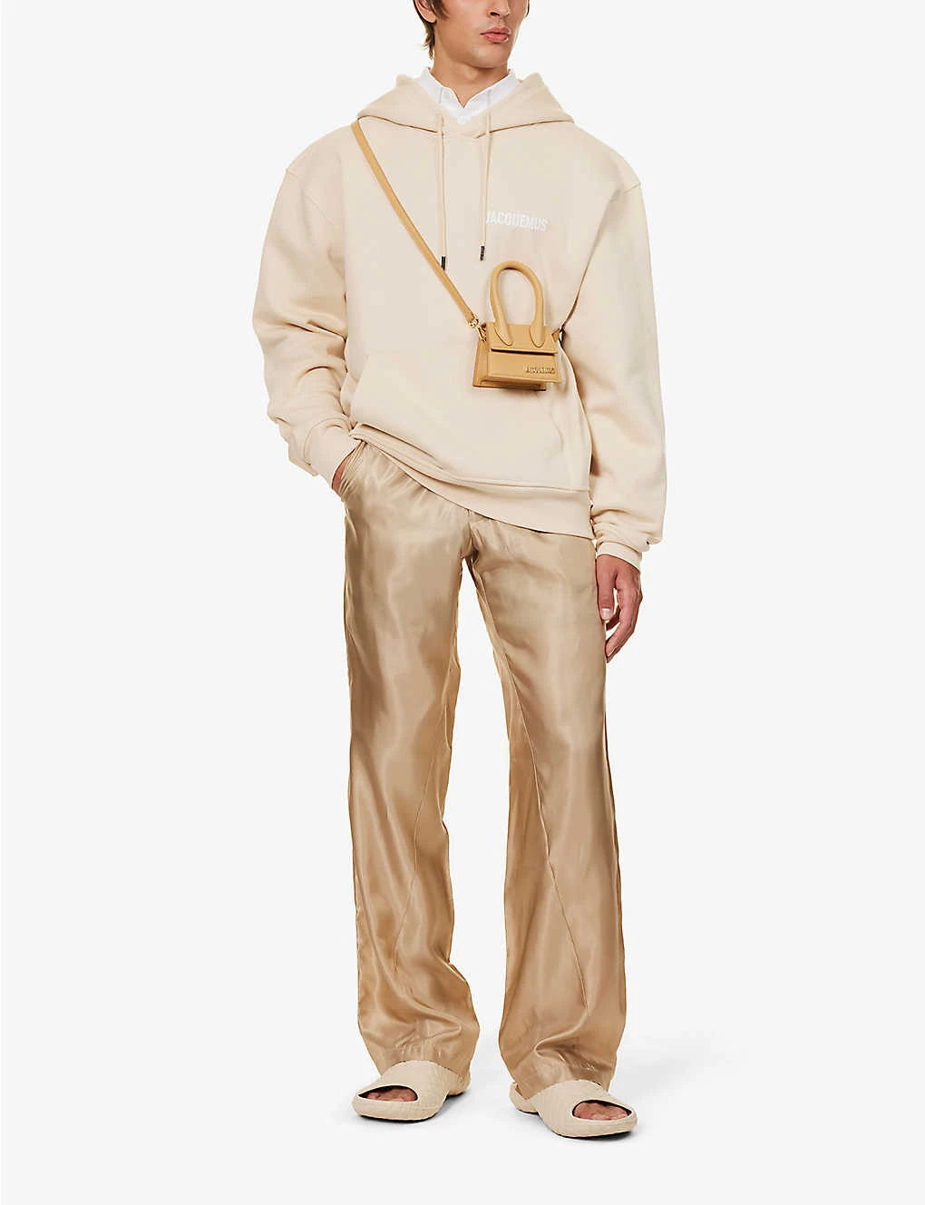 Le Sweatshirt Jacquemus Logo-print Relaxed-fit Organic-cotton Hoody - Image 2