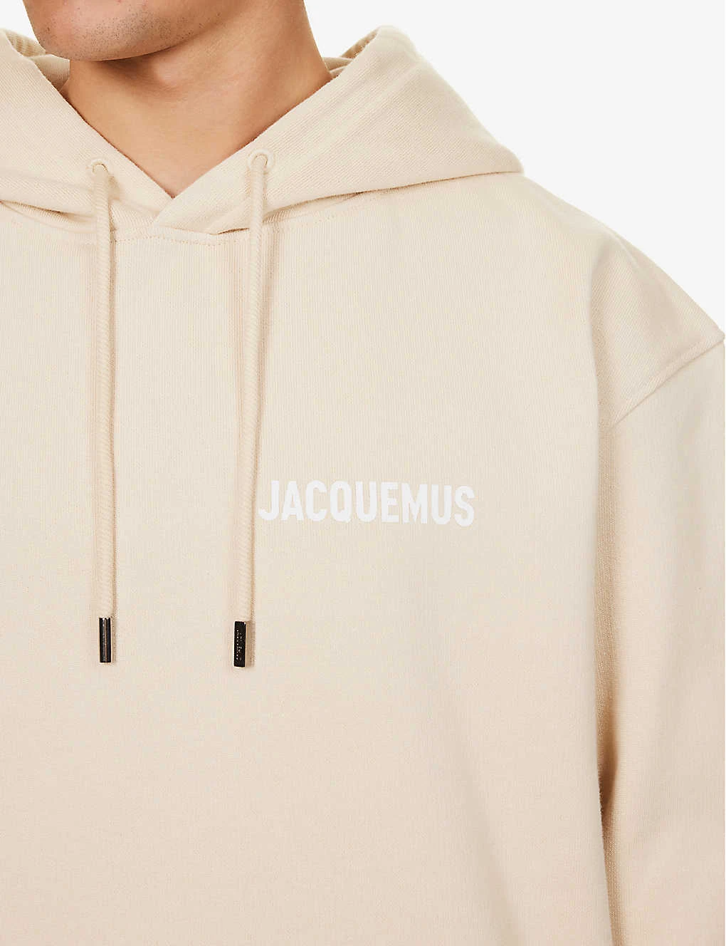 Le Sweatshirt Jacquemus Logo-print Relaxed-fit Organic-cotton Hoody - Image 5