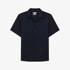 Reiss Tokyo Patch-pocket Regular-fit Woven Shirt