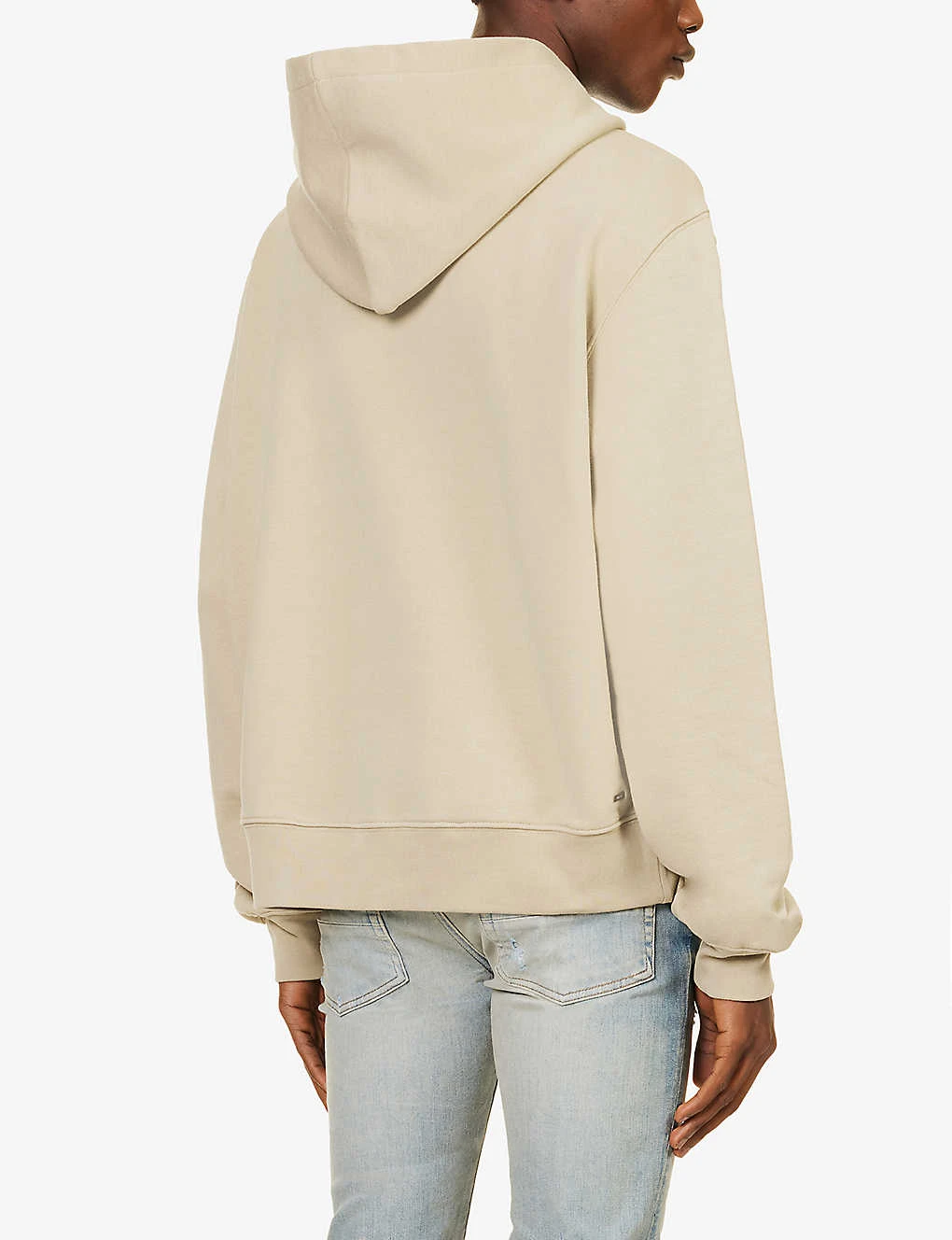 Amiri Bar Graphic-print Cotton-jersey Hoody - Image 4