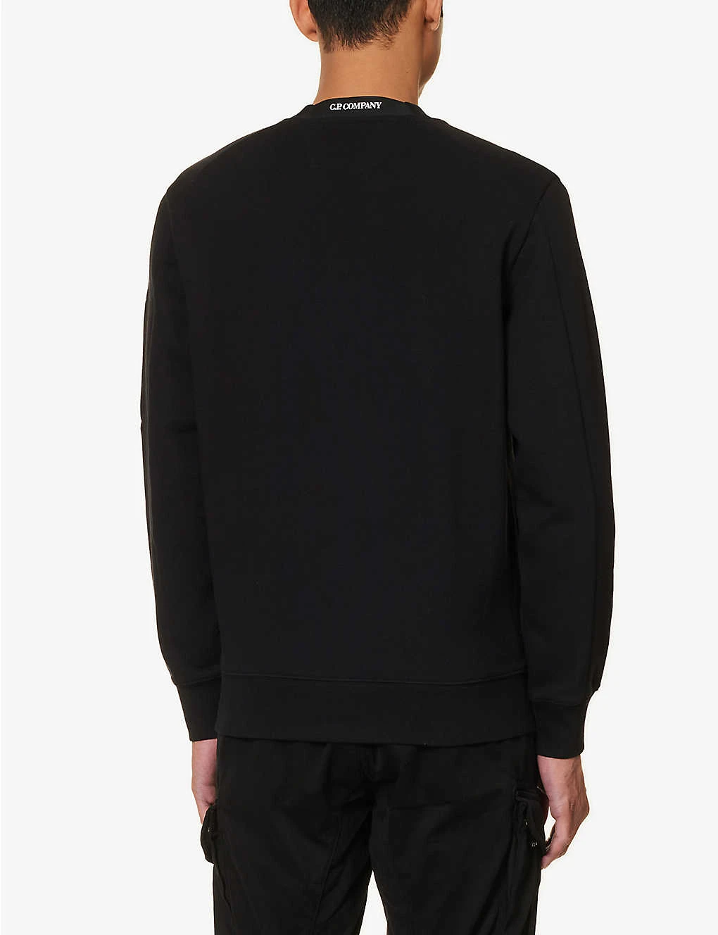 Diagonal Fleece Regular-fit Cotton-jersey Sweatshirt - Image 4