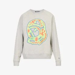 Billionaire Boys Club Heat Map Helmet Graphic-print Cotton-jersey Sweatshirt