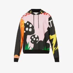 Banner Graphic-print Cotton-jersey Hoody