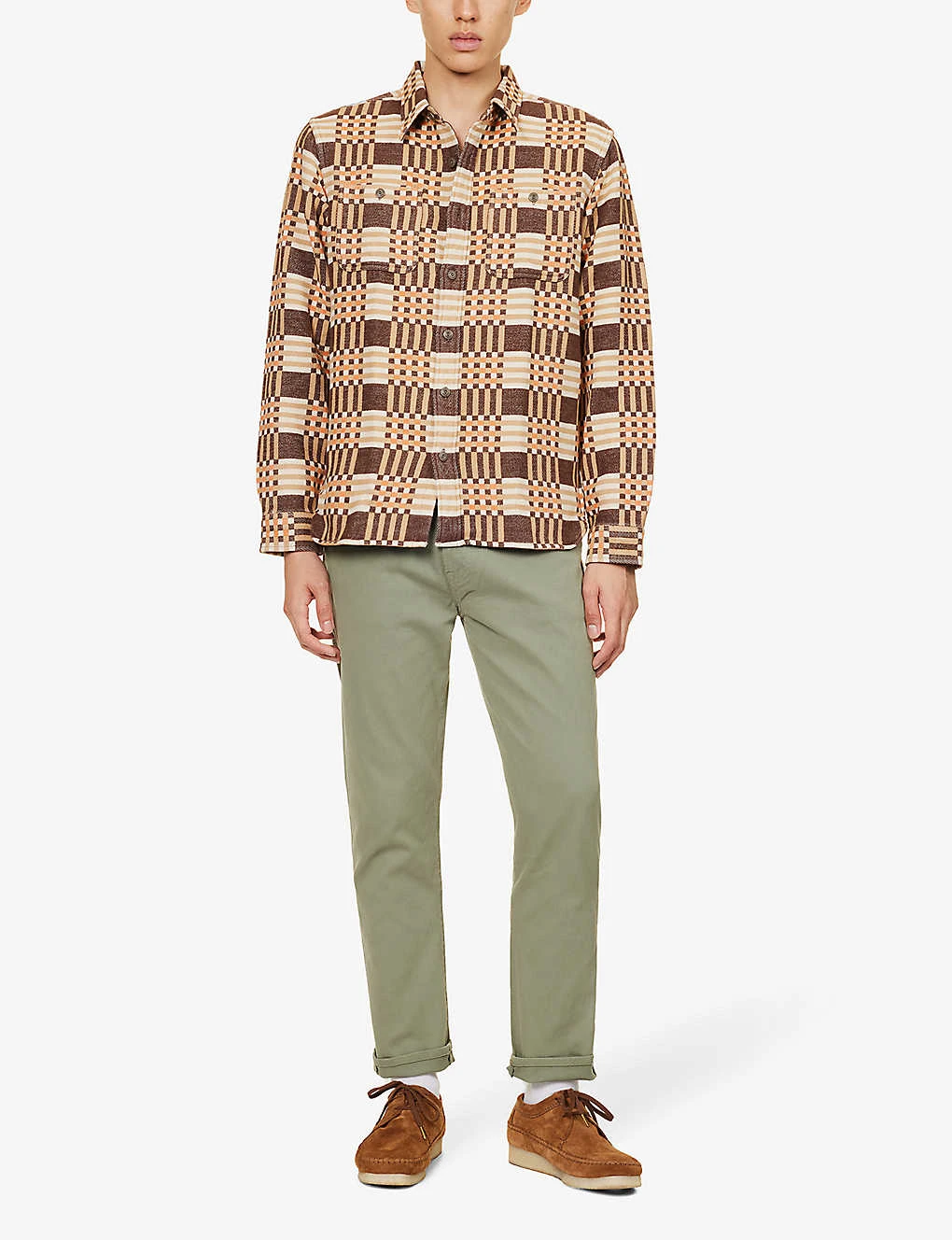 CITIZENS OF HUMANITY Finn Tapered-leg Stretch-cotton Trousers - Image 2