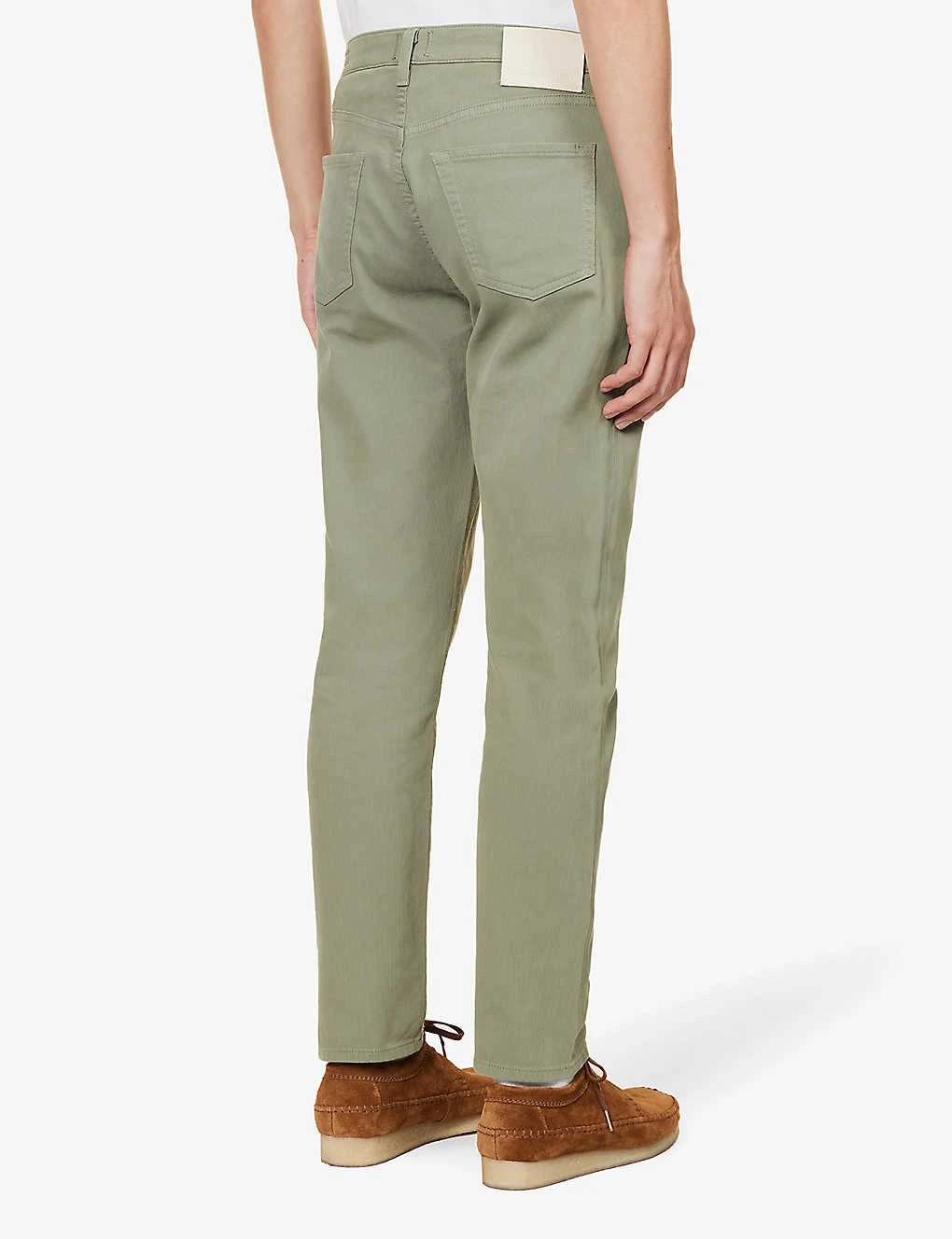 CITIZENS OF HUMANITY Finn Tapered-leg Stretch-cotton Trousers - Image 4