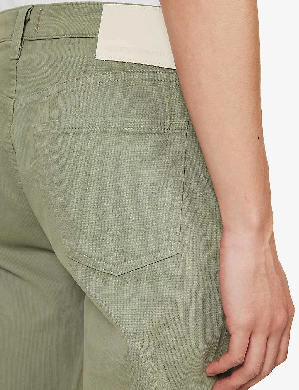 CITIZENS OF HUMANITY Finn Tapered-leg Stretch-cotton Trousers - Image 6