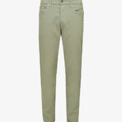 CITIZENS OF HUMANITY Finn Tapered-leg Stretch-cotton Trousers