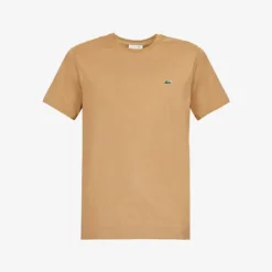 Lacoste Essentials Logo-appliquéd Cotton-jersey T-shirt