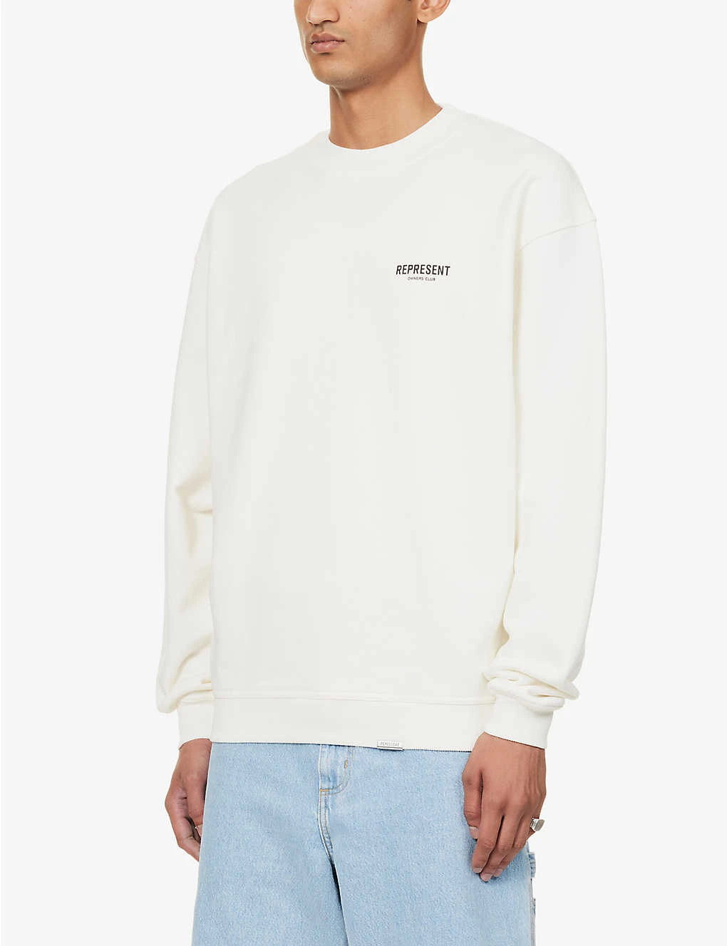 Represent Owners' Club Graphic-print Relaxed-fit Cotton-jersey Sweatshirt - Image 3