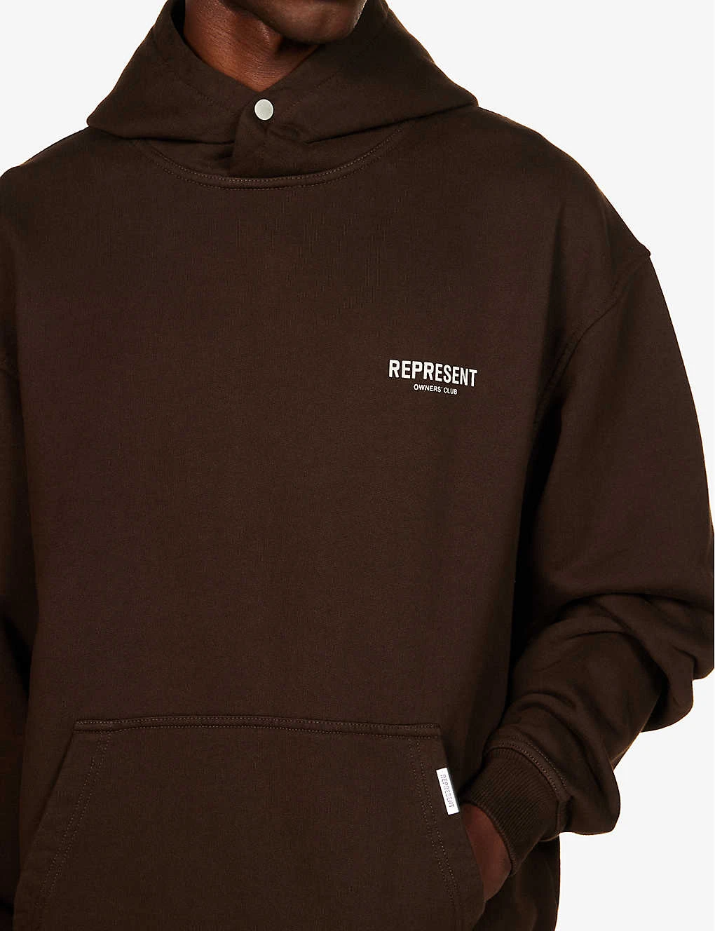 Represent Owners' Club Graphic-print Cotton-jersey Hoody - Image 5