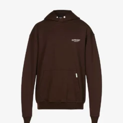 Represent Owners' Club Graphic-print Cotton-jersey Hoody