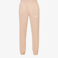 Represent Owners' Club Text-print Relaxed-fit Cotton-jersey Jogging Bottoms