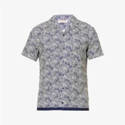 ORLEBAR BROWN Travis Floral-print Woven Shirt