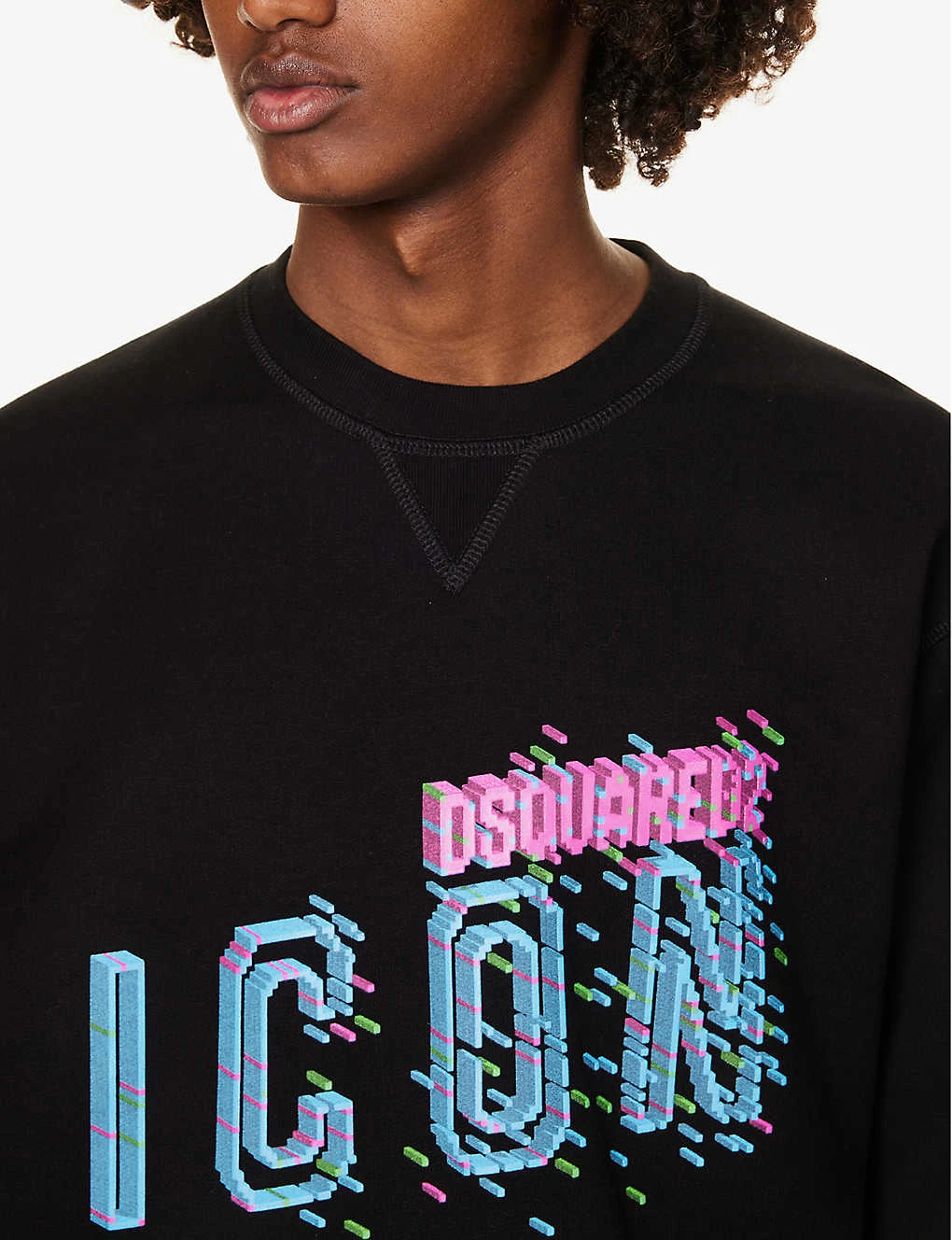 DSQUARED2 Icon Logo-print Cotton-jersey Sweatshirt - Image 5