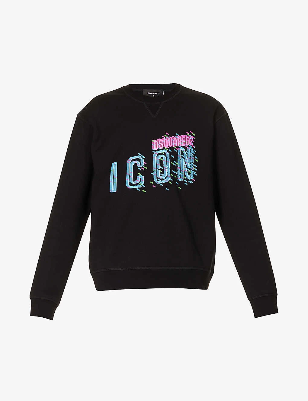 DSQUARED2 Icon Logo-print Cotton-jersey Sweatshirt