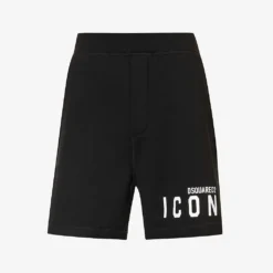 DSQUARED2 Icon Logo-print Cotton-jersey Shorts