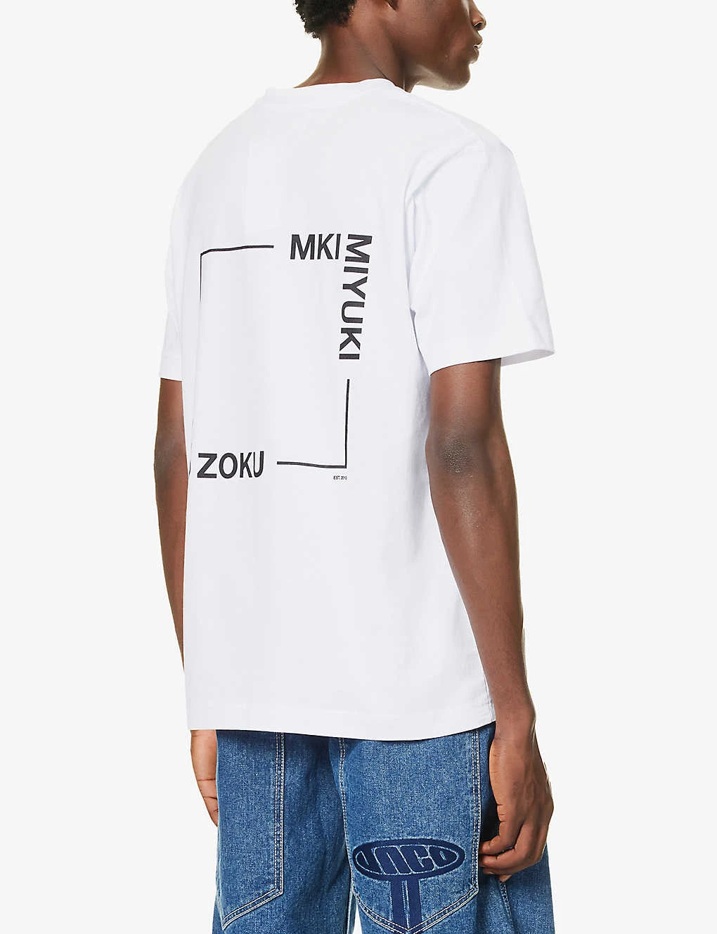 Square Logo-print Organic Cotton-jersey T-shirt - Image 4